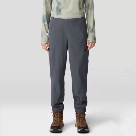 Mountain Hardwear Dynama High Rise Utility Jogger Gray Volcanic Medium Outdoor - Picture 7 of 16